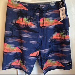 New! Hurley Phantom Board Shorts Men's Size 30